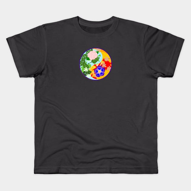 Spring/Fall Kids T-Shirt by traditionation